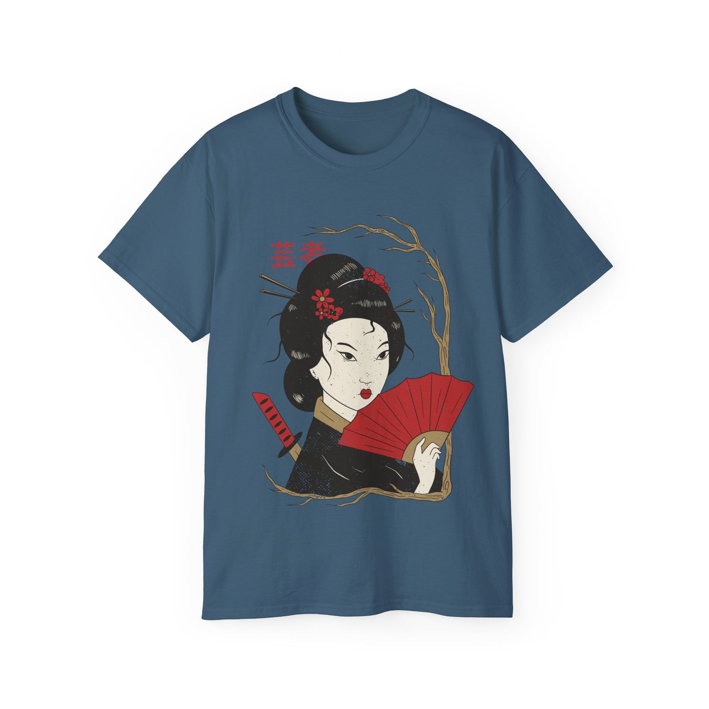 Mens Geisha Illustration Tee