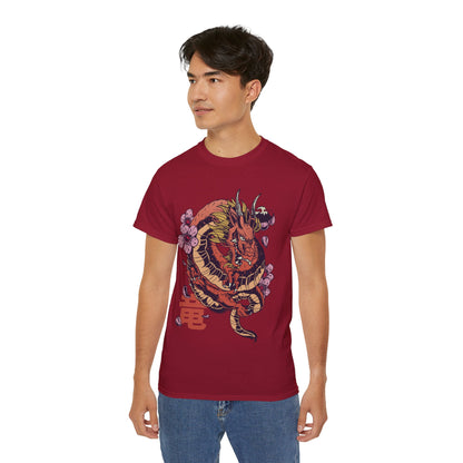 Mens Dragon Sakura Tee