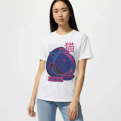 Womens Space Cat Tee