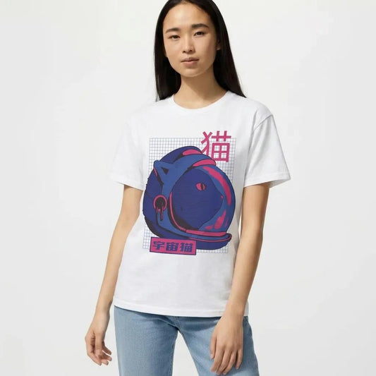 Womens Space Cat Tee