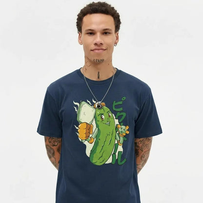 Mens Cartoon Pickle Tee
