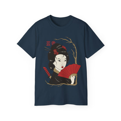 Mens Geisha Illustration Tee