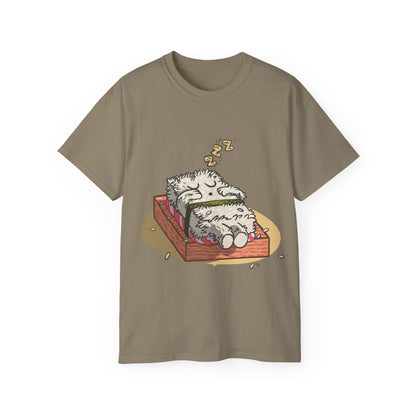 Mens Sleeping Sushi Tee