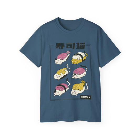 Mens Sushi Cats Tee