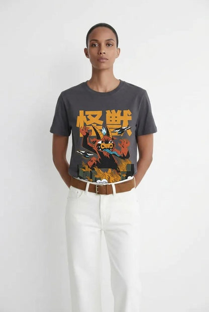 Womens Goat Kaiju Tee
