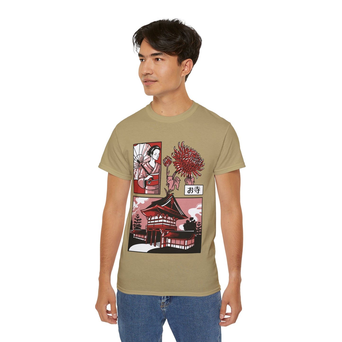 Mens Comic Geisha Tee