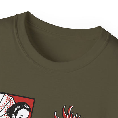 Mens Comic Geisha Tee