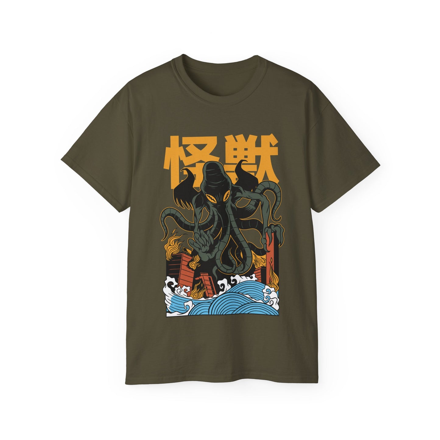 Mens Cthulhu Kaiju Tee