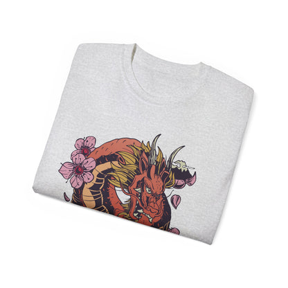 Mens Dragon Sakura Tee