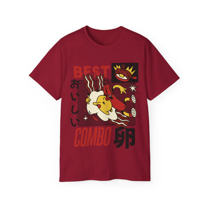 Womens Cartoon Breakfast Tee