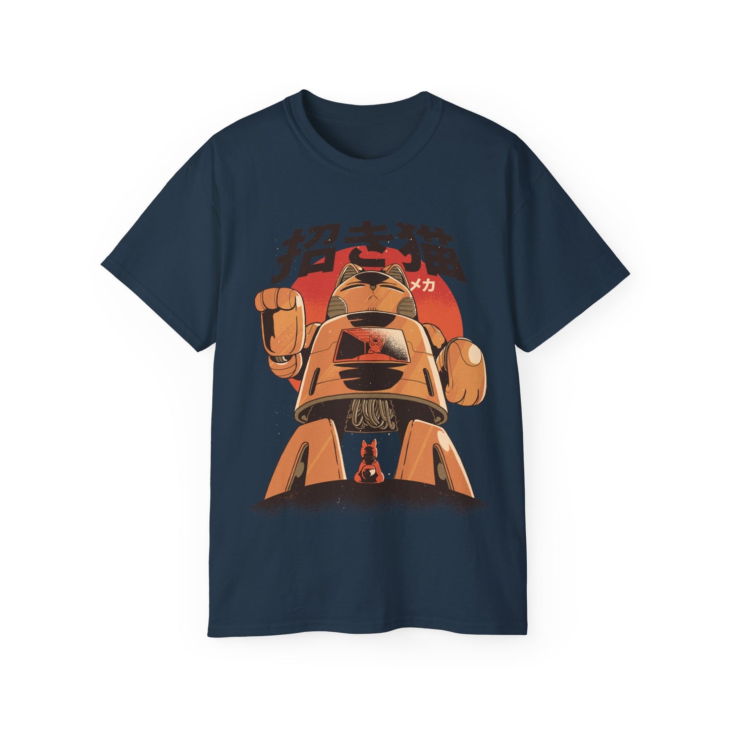 Womens Robot Cat Tee