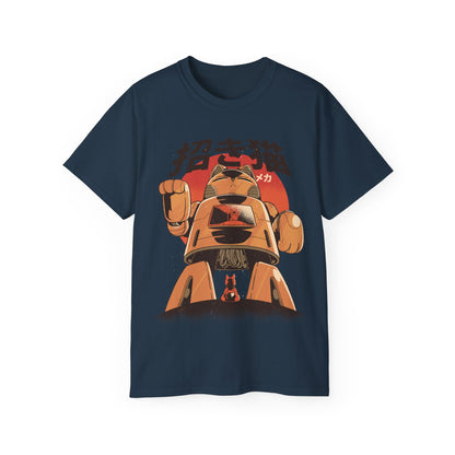 Womens Robot Cat Tee