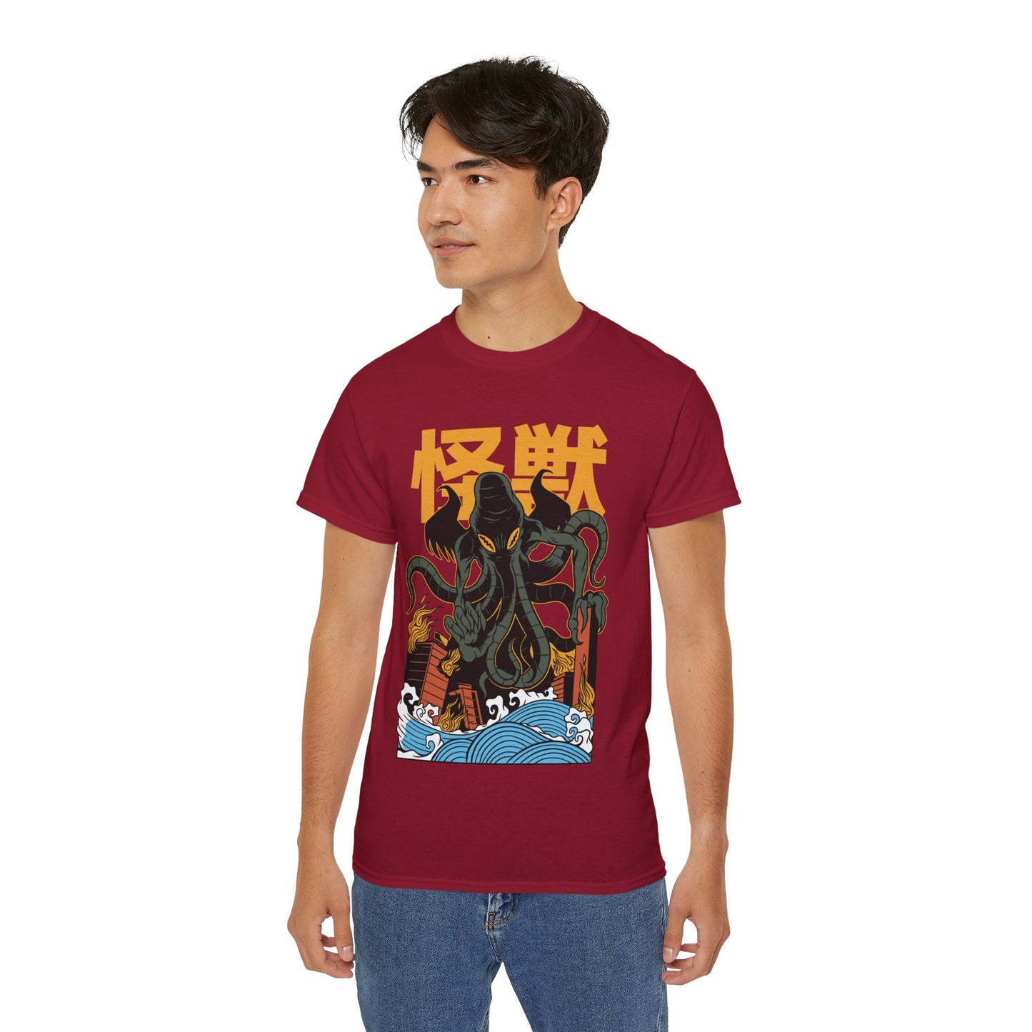 Mens Cthulhu Kaiju Tee