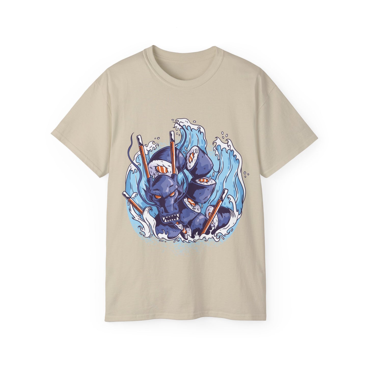 Mens Sushi Dragon Tee 2