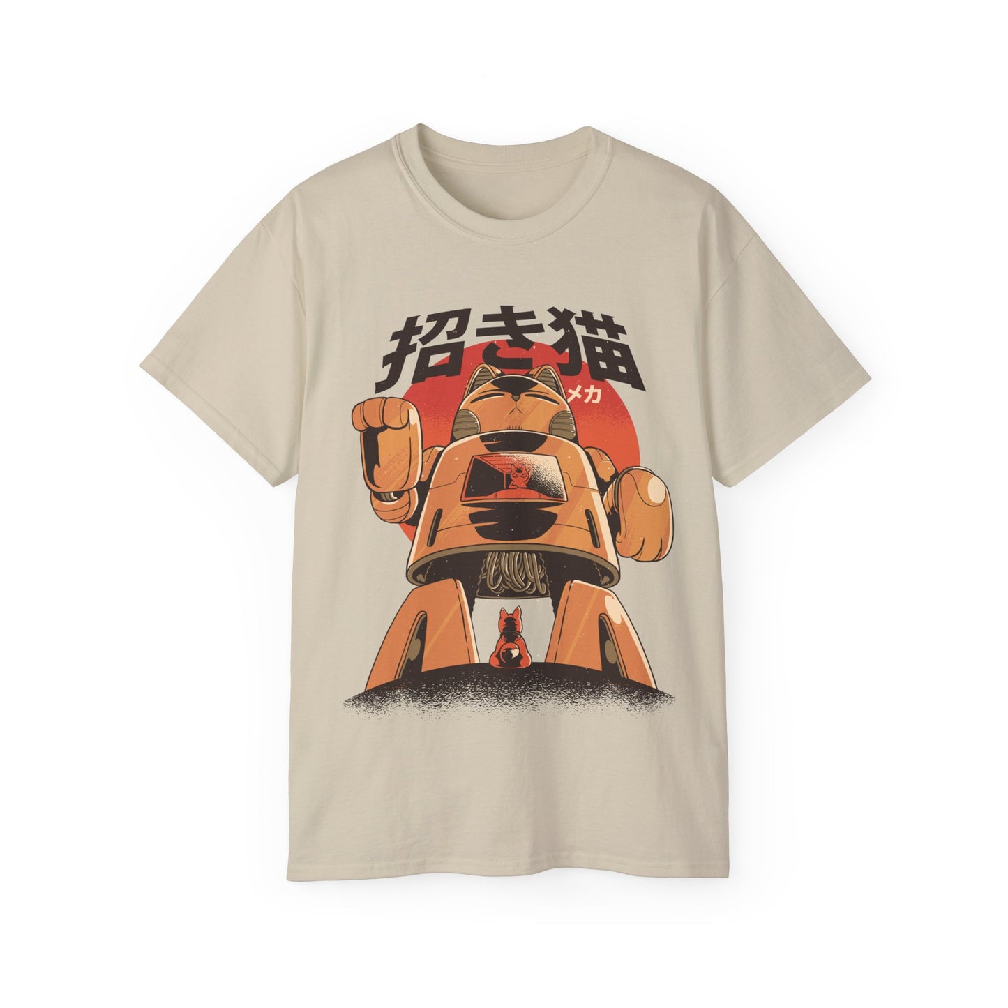 Womens Robot Cat Tee