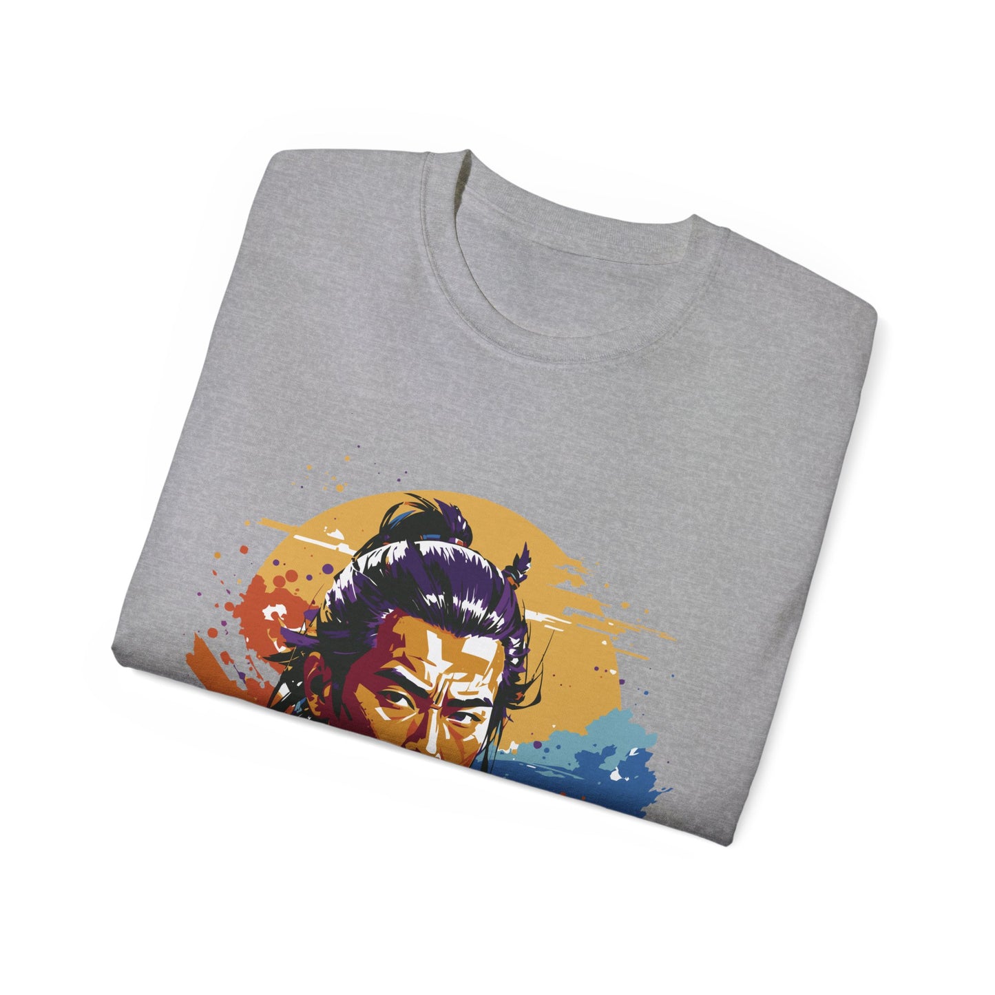 Mens Colourful Samurai Tee