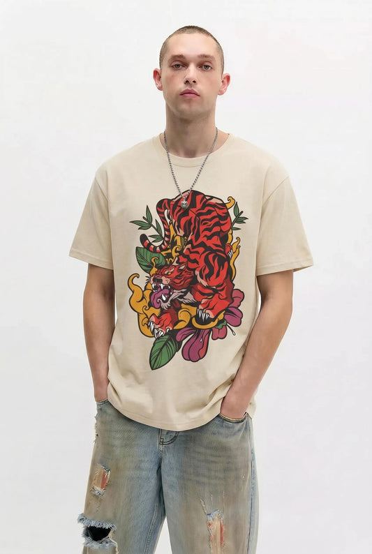 Mens Vintage Tiger Tee
