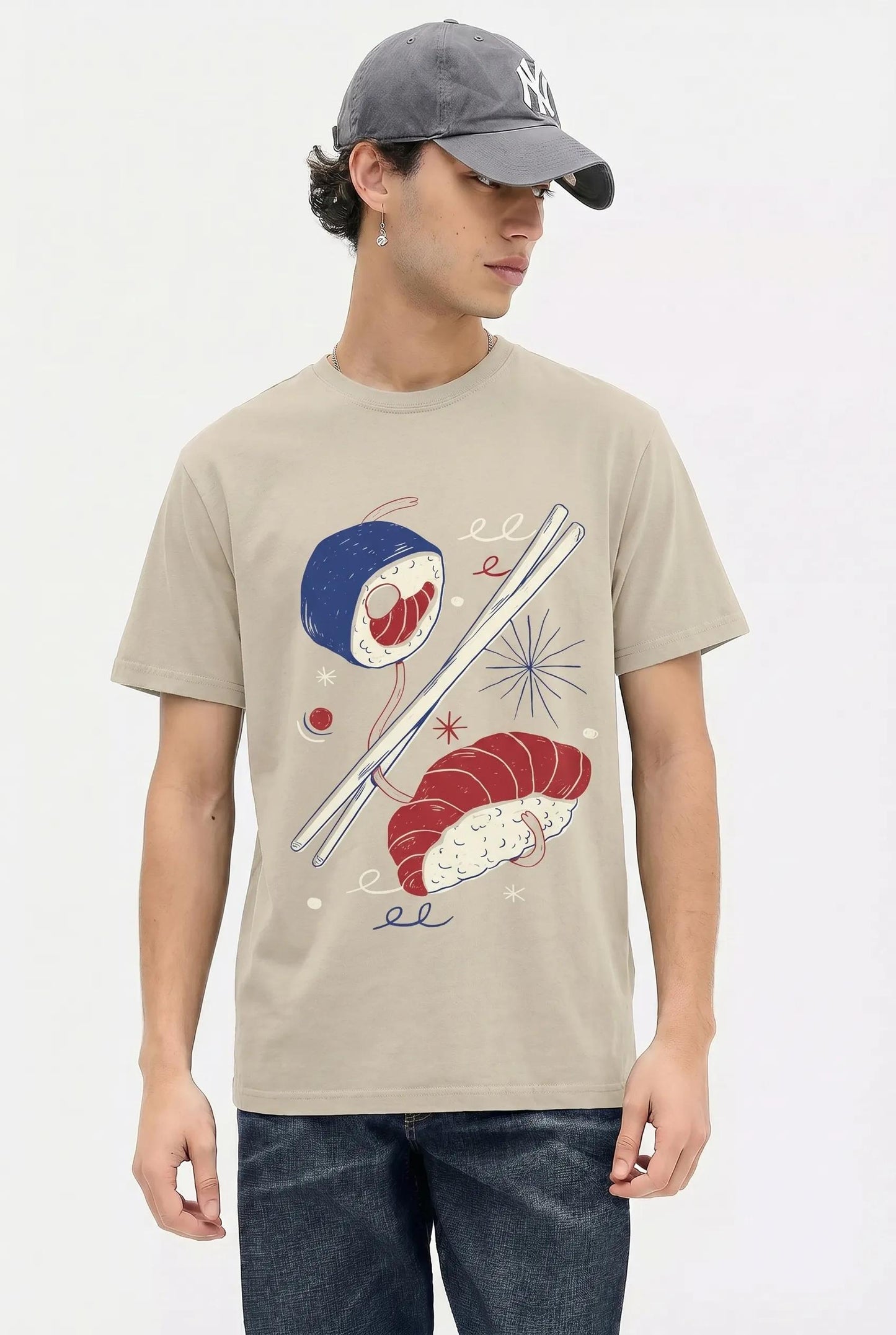 Mens Sushi Sashimi Tee