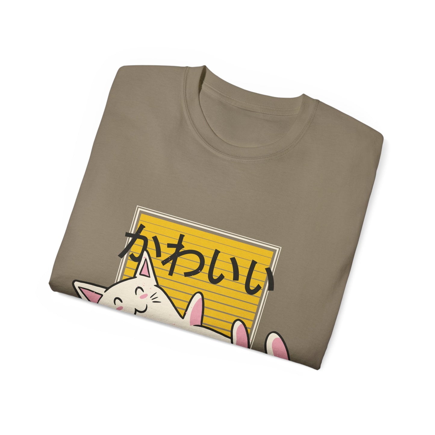 Mens Kawaii Cat Tee