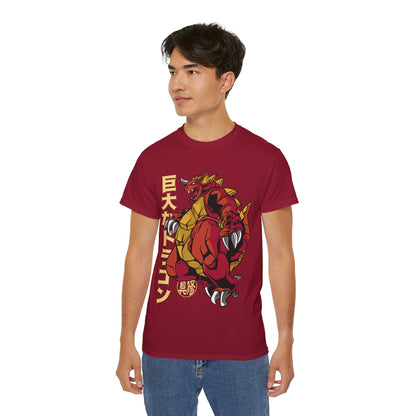 Mens Red Godzilla Tee