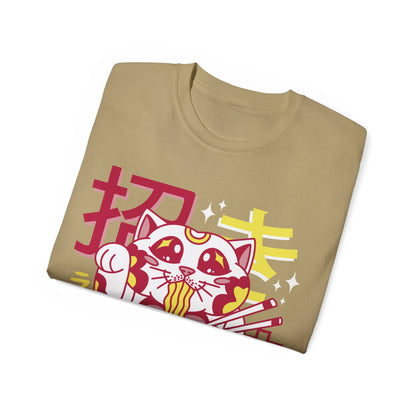 Mens Maneki Cat Ramen Tee