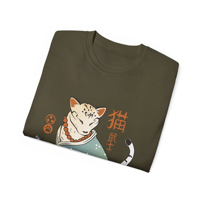 Mens Cat Samurai Tee 2