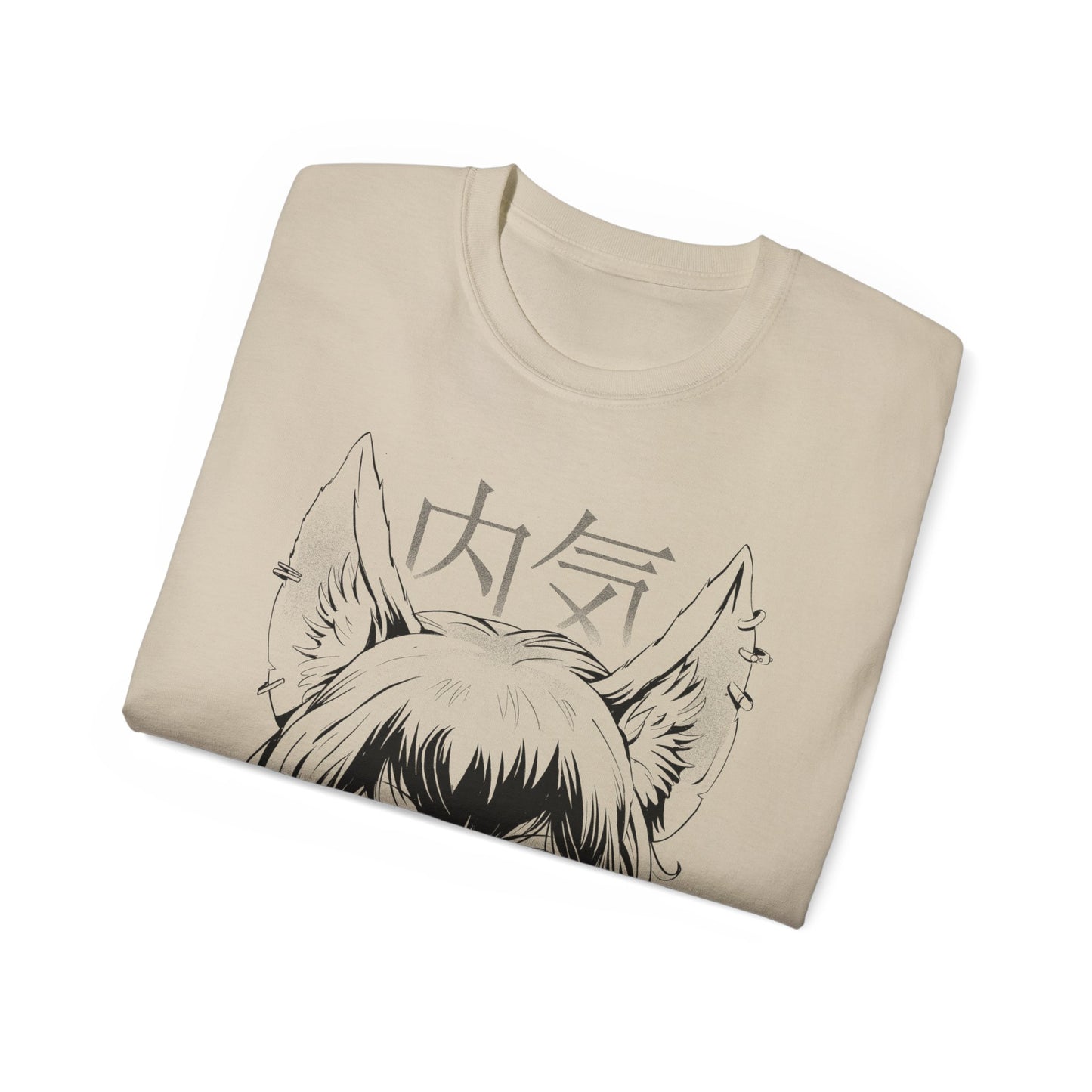 Mens Kitsune Girl Tee