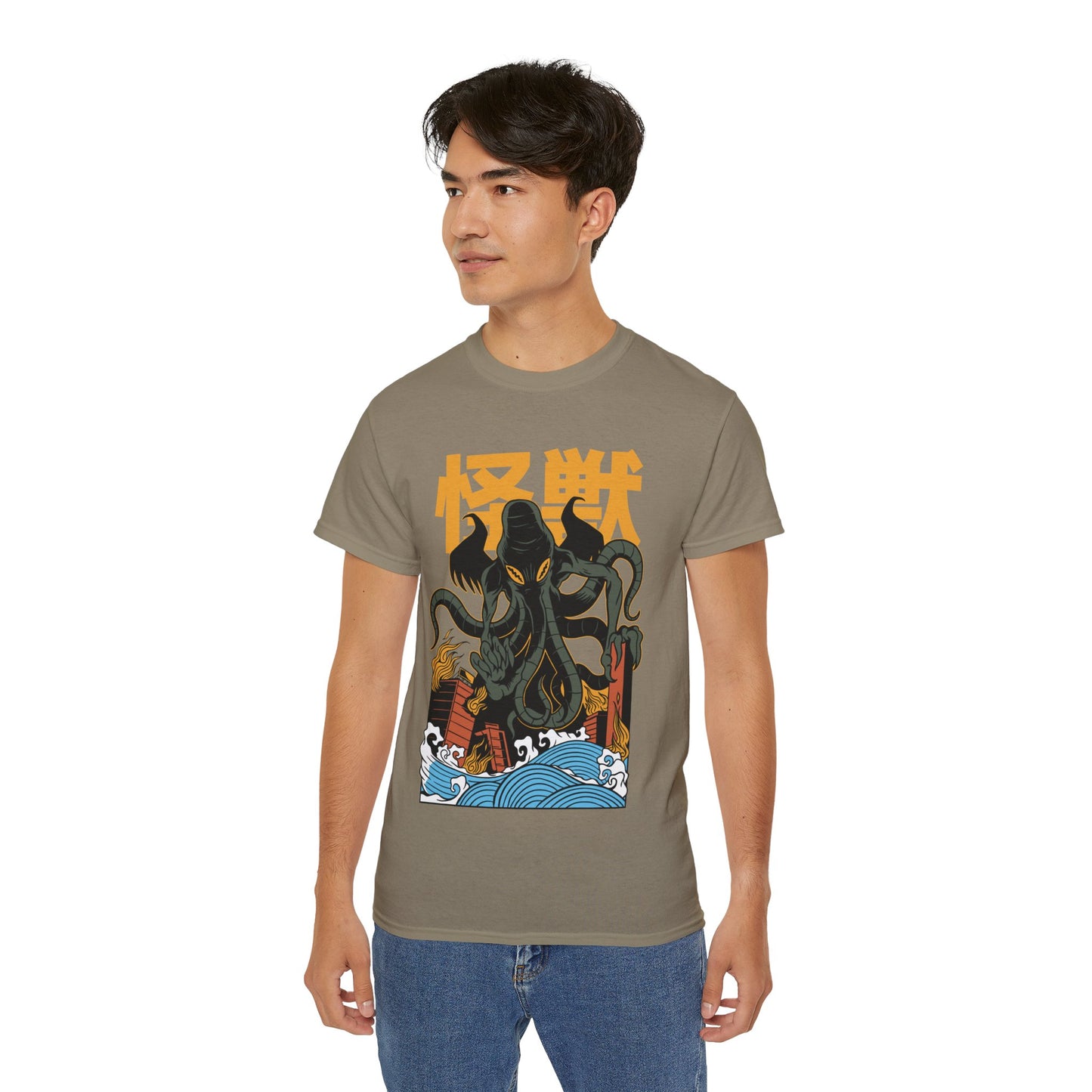 Mens Cthulhu Kaiju Tee