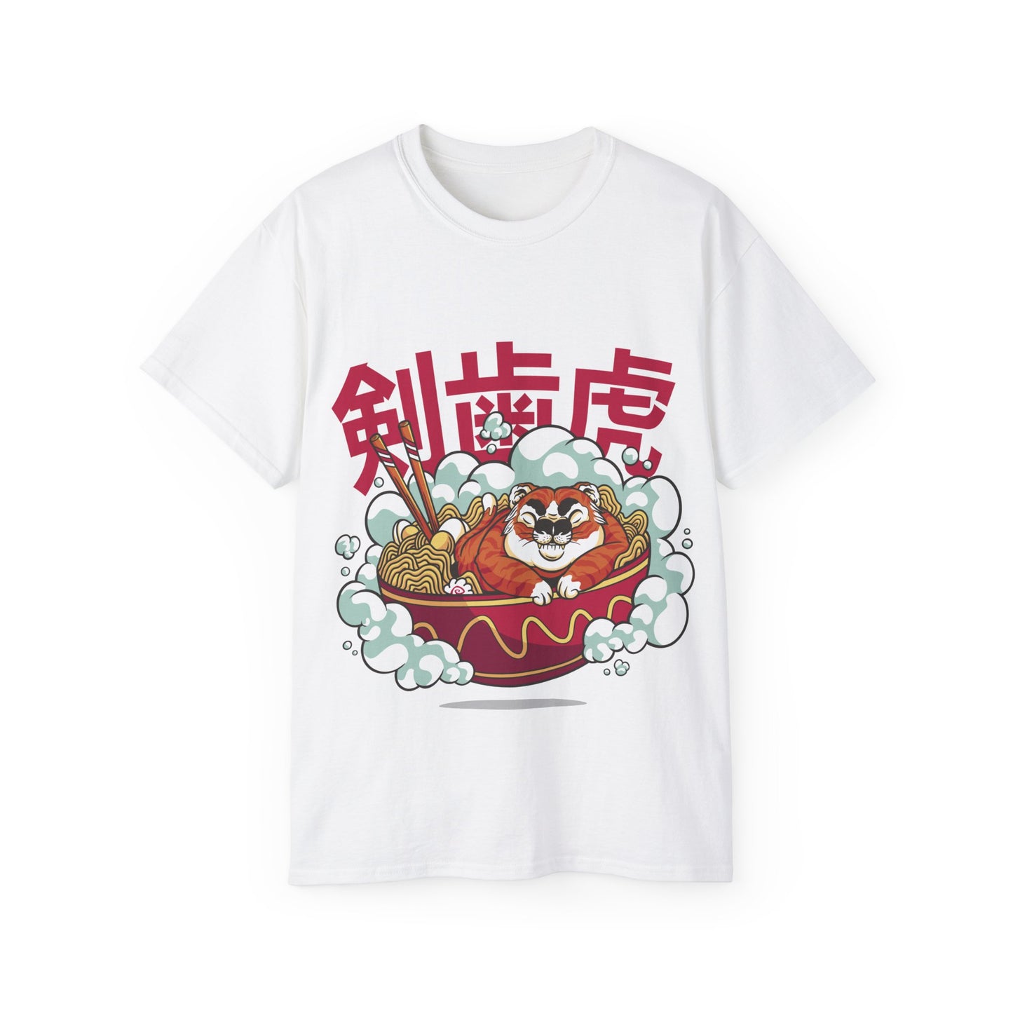 Womens Sleepy Tiger Ramen Tee