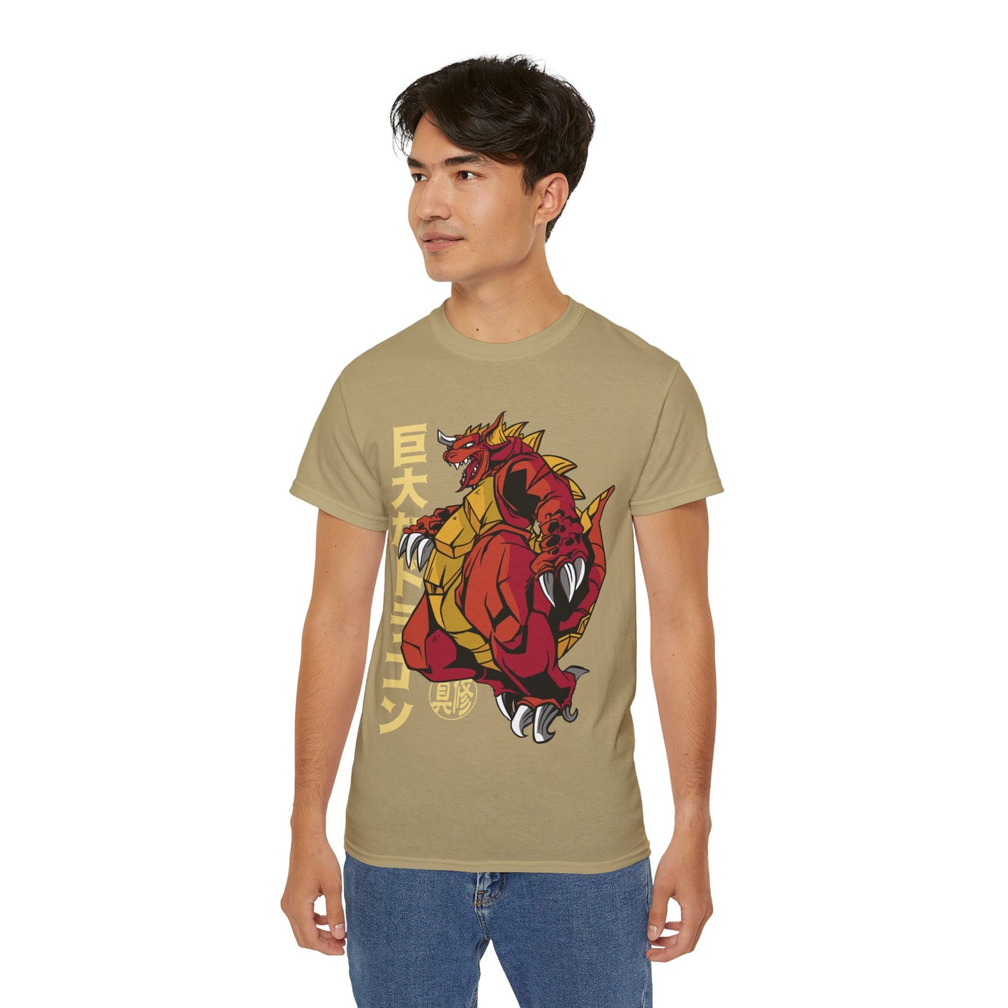 Mens Red Godzilla Tee