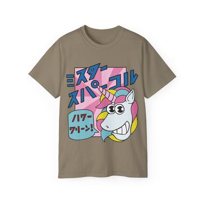 Womens Cartoon Unicorn Tee