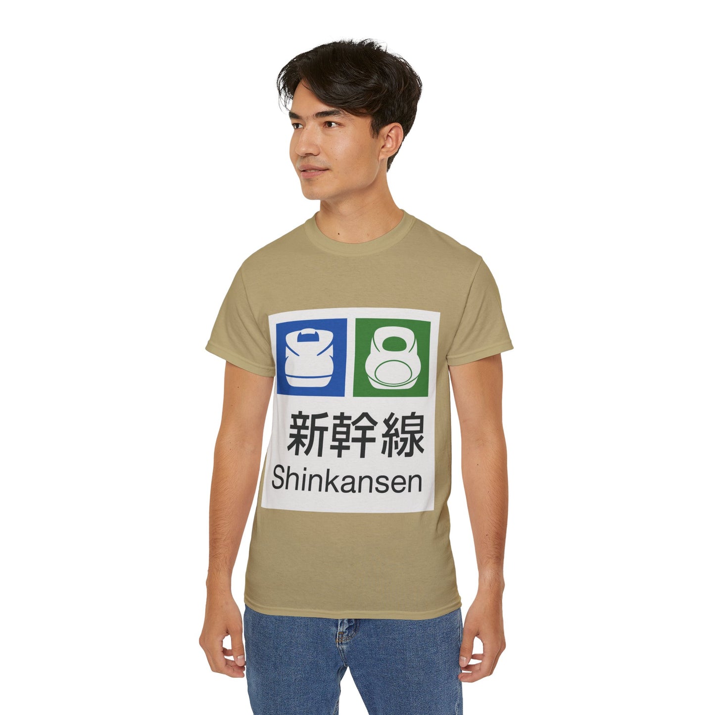 Mens Shinkansen Bullet Train Tee