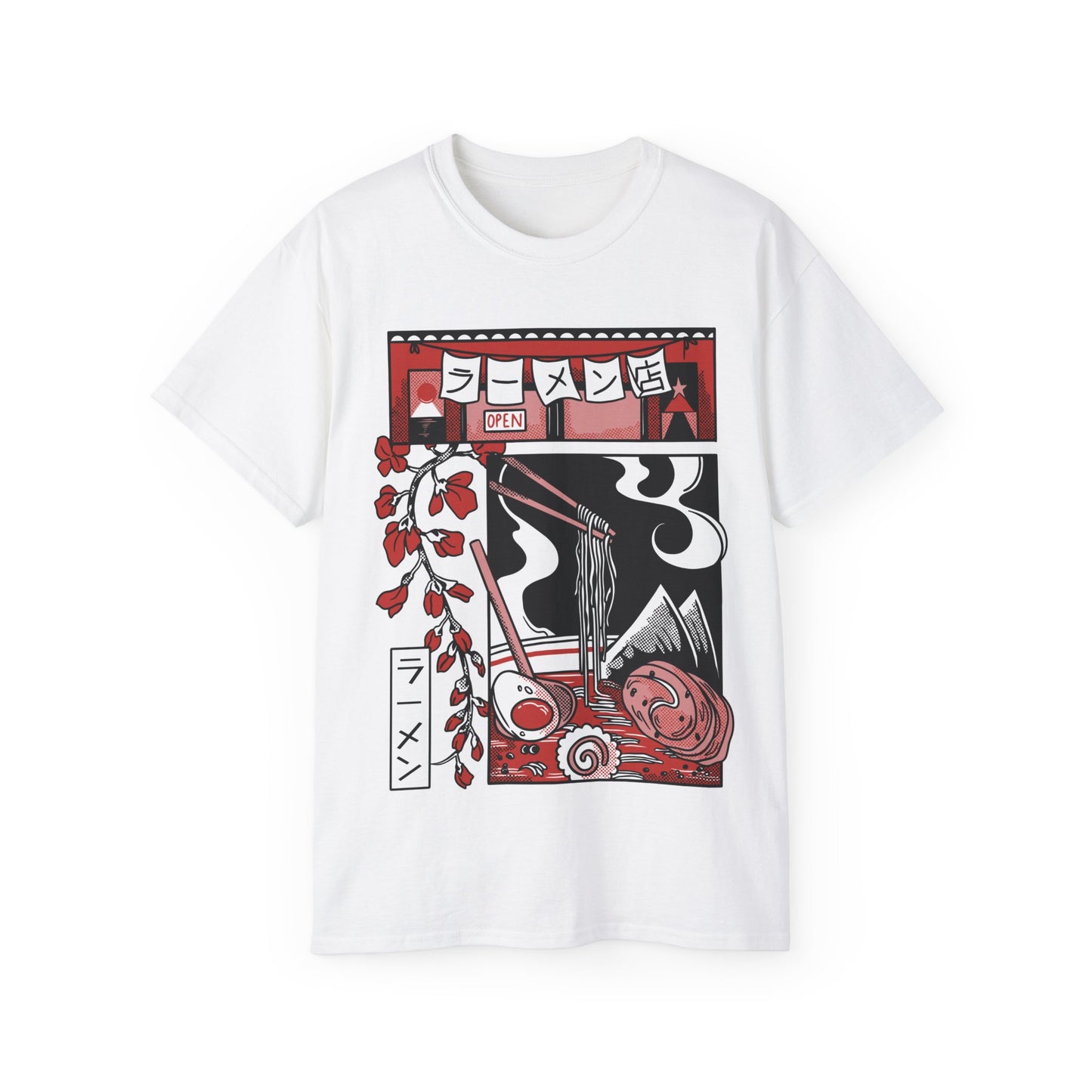 Womens Illustration Ramen Tee