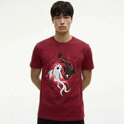 Mens Koi Yin Yang Tee