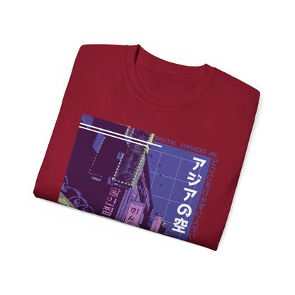 Womens Vaporwave Street T-Shirt