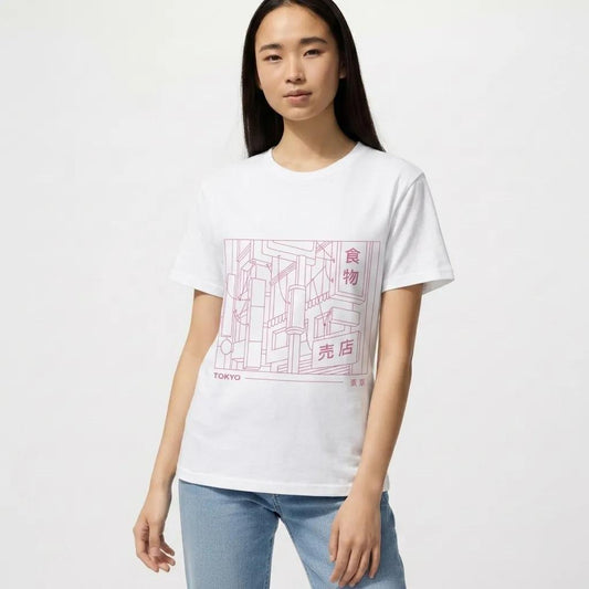 Womens Tokyo Streetsigns Tee