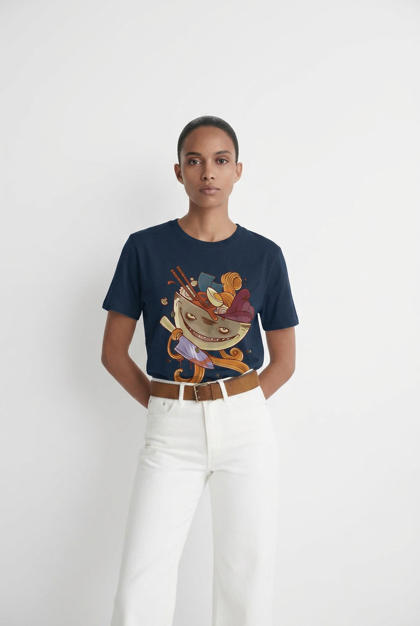 Womens Ramen Monster Tee 2
