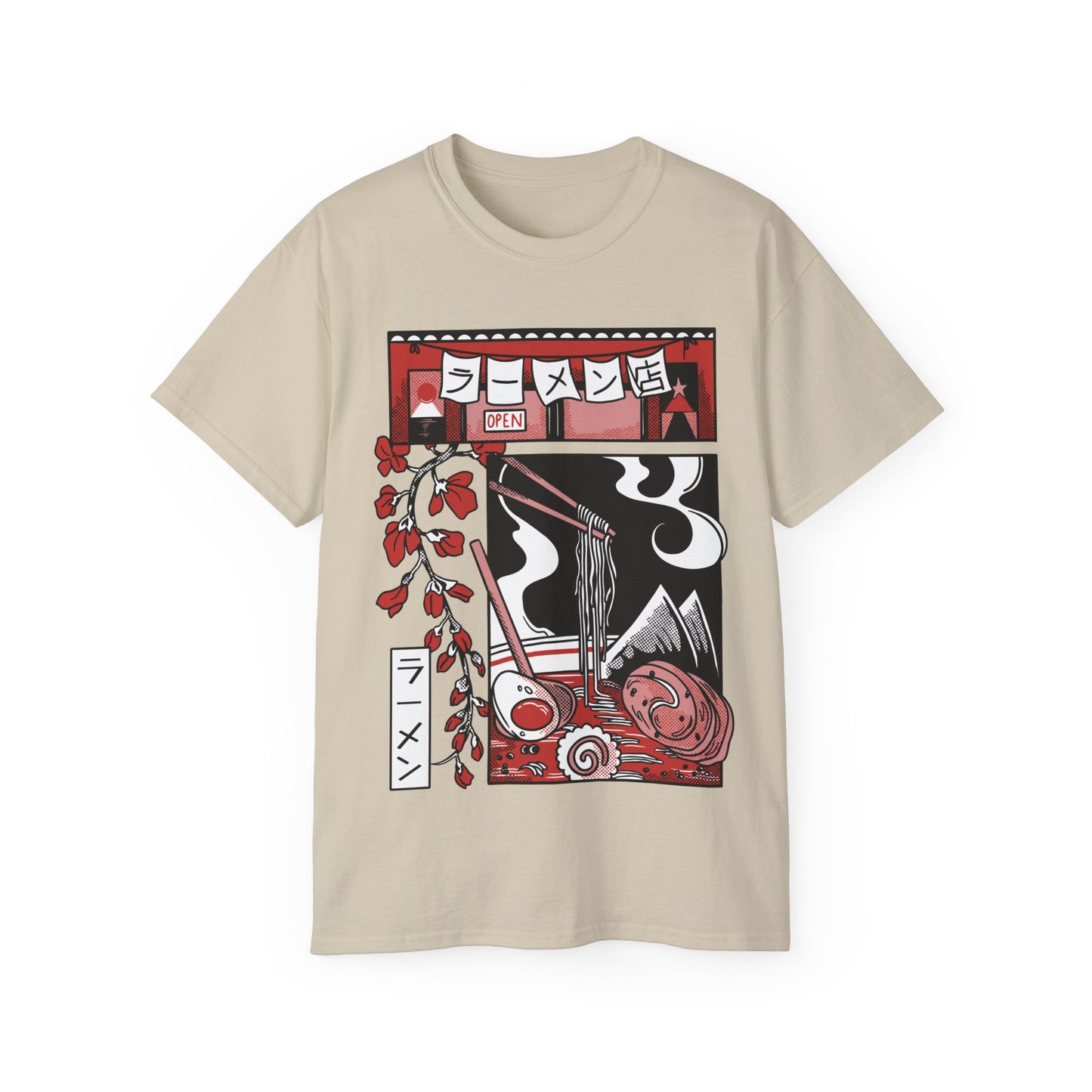 Womens Illustration Ramen Tee