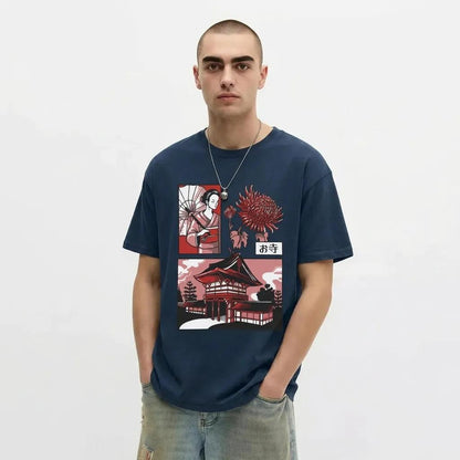 Mens Comic Geisha Tee