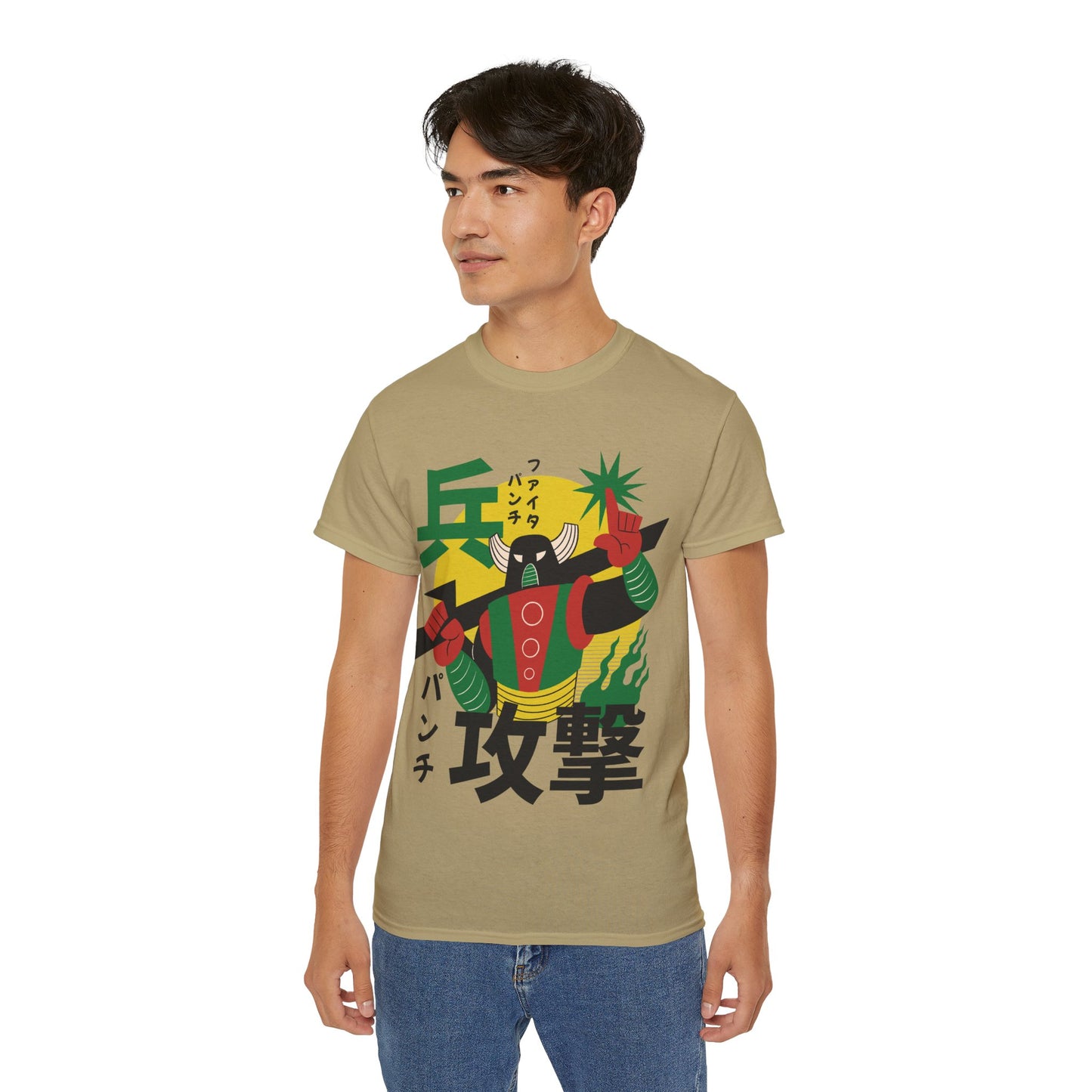 Mens Robot Warrior Tee