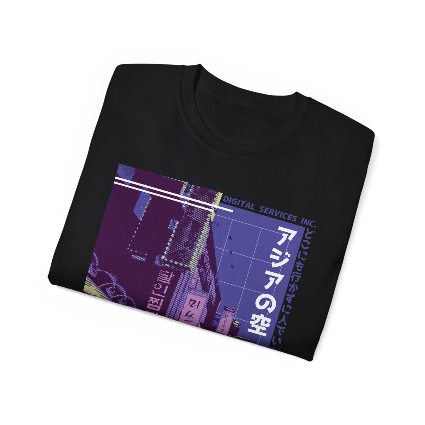 Womens Vaporwave Street T-Shirt