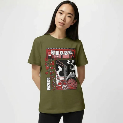 Womens Illustration Ramen Tee