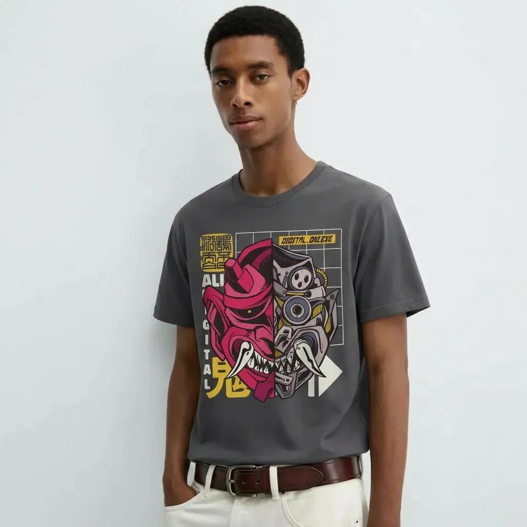 Mens Demon Cyborg Tee