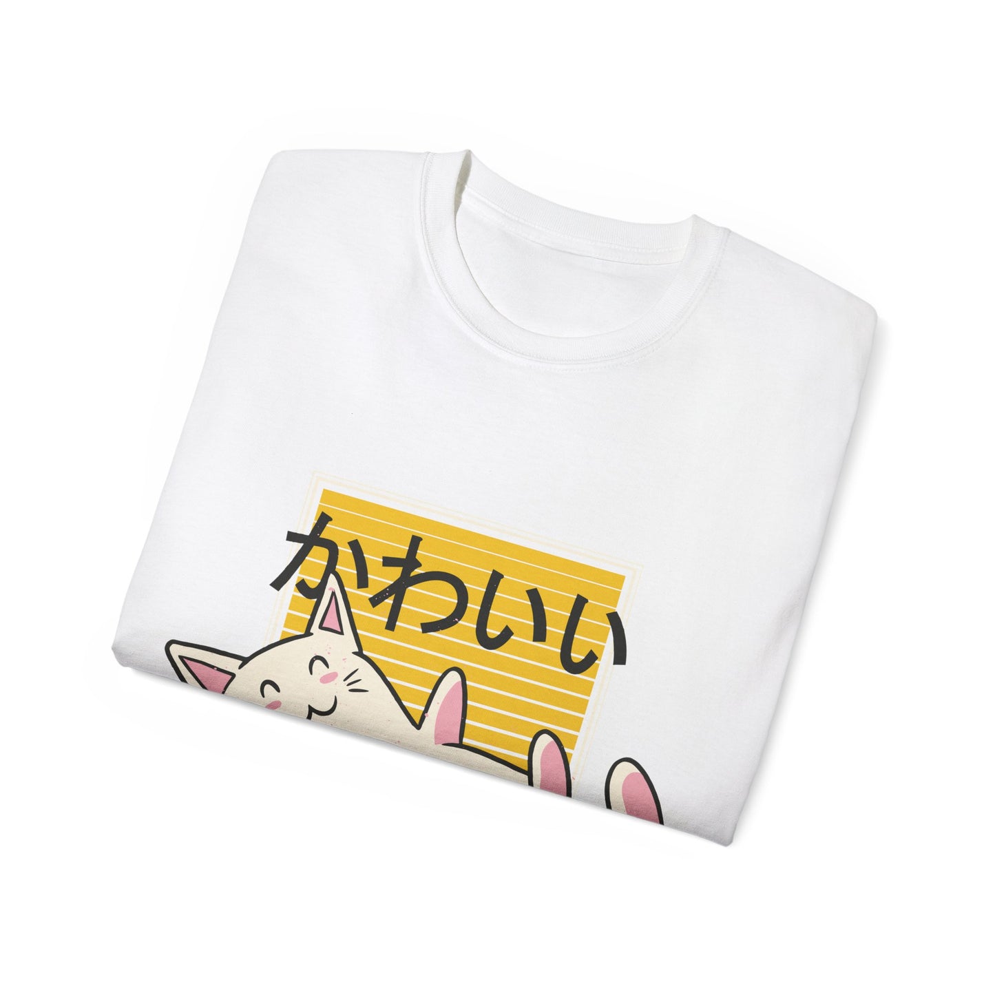 Mens Kawaii Cat Tee