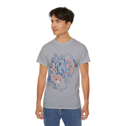 Mens Koi Watercolour Tee