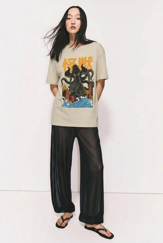 Womens Cthulhu Kaiju Tee