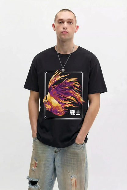 Mens Koi Fish Tee 5