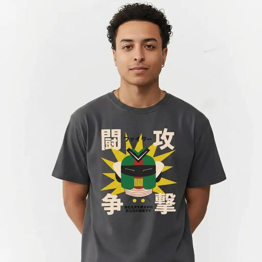 Mens Robot Head Tee