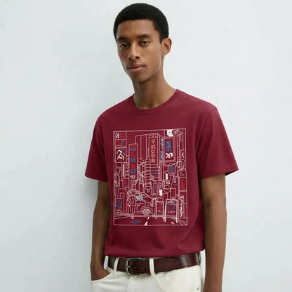 Mens Neon City Tee