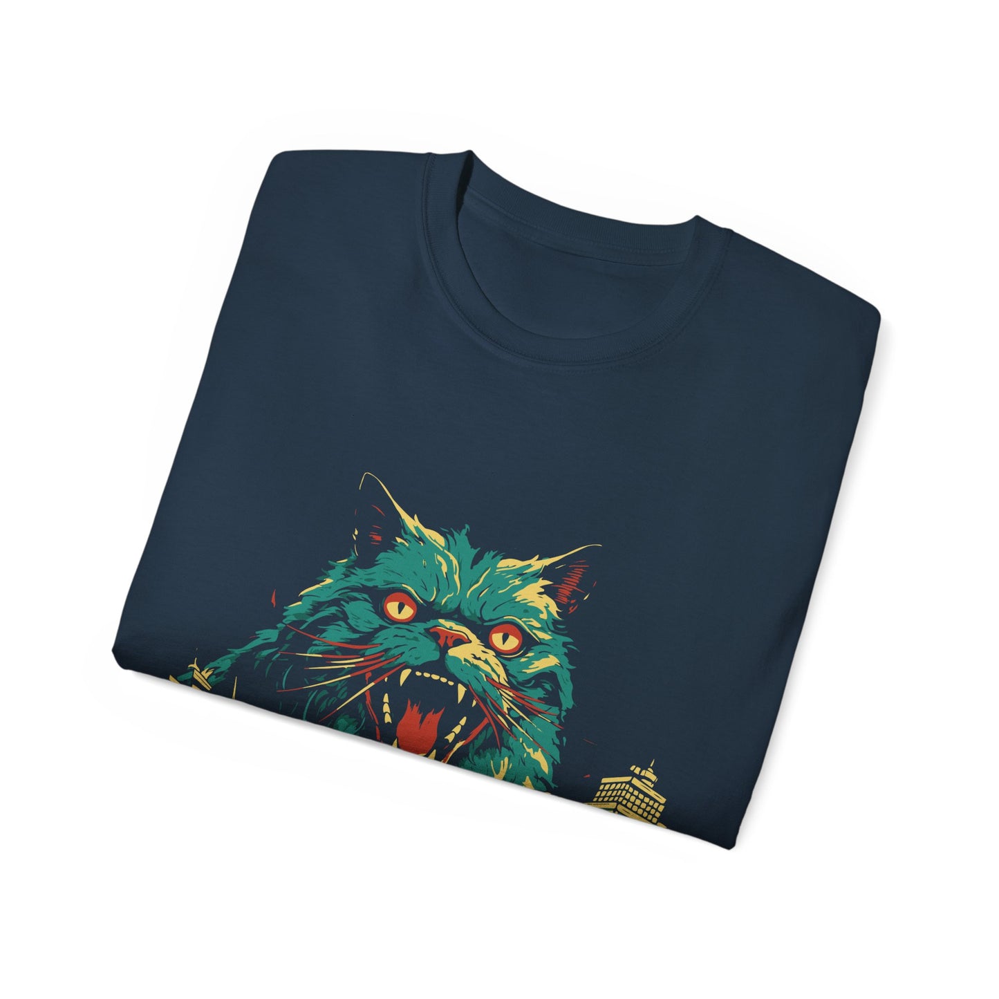 Mens Cat Kaiju Tee